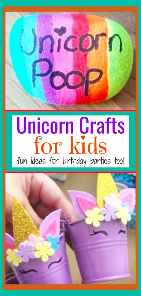 Unicorn Crafts For Kids Cute And Easy Diy Unicorn Craft