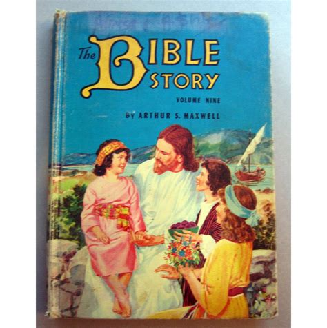 Sale Antique Book The Bible Story Childrens Book