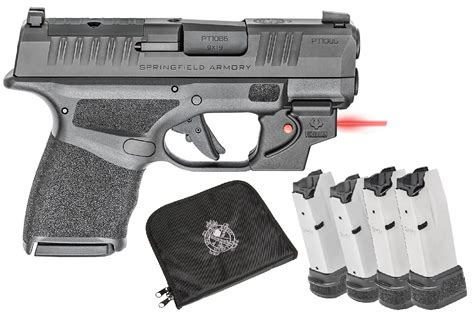 Springfield Armory Hellcat Micro Compact 9mm Pistol Black With Night