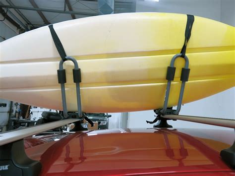 Chevrolet Equinox Sportrack Kayak Carrier With Tie Downs J Style