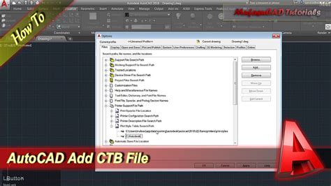 You are going to love how quickly you can navigate to your favorite commands while still maintaining plenty of room for. AutoCAD How To Add CTB File - YouTube