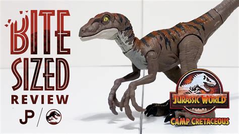 Jurassic World Camp Cretaceous Raptor Echo Toy Review Mattel Savage Strike Collectjurassic