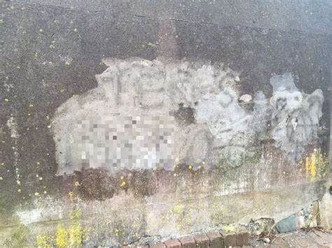 Shock As Vandal Sprays Abusive Graffiti On Listed Plymouth Building Plymouth Live