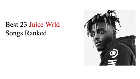 Best 23 Juice Wrld Songs Ranked Nsf Music Magazine