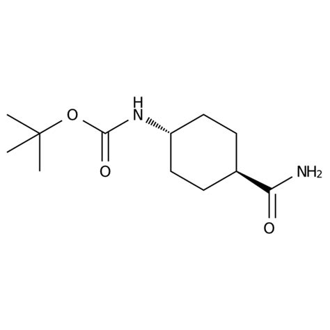 Synthonix Inc 643067 91 8 Trans 4 Boc Amino Cyclohexanecarboxamide