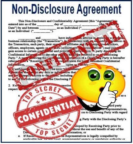 Disclosure to congress by members of the military); What is a non-disclosure agreement? Definition and meaning ...