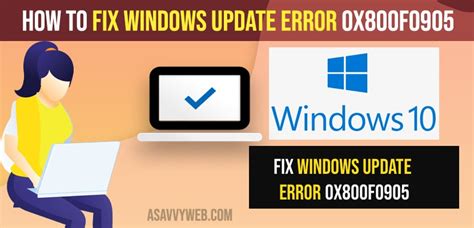 How To Fix Windows Update Error X F A Savvy Web