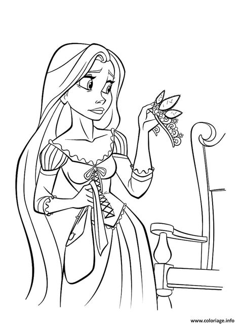 Coloriage Princesse Raiponce 10976 Dessin Princesse à imprimer