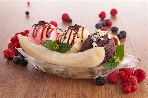 Como Preparar Un Banana Split Fitness Recetasfitness10com