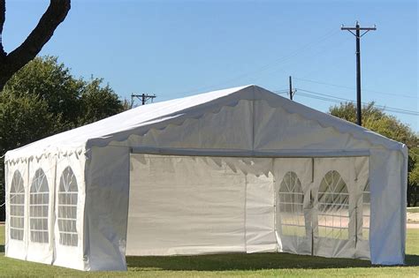 Our products cover all field of the ad and signage and all the products we supply are made in accordance with international quality standards as a result that, at present, we have more than 9,000 products online for sale. 20 x 16 Budget PVC Party Tent Canopy Gazebo