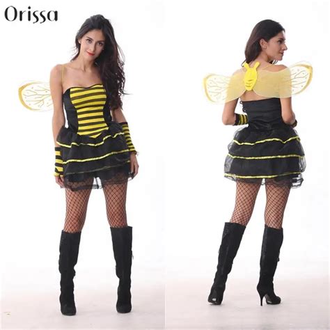 Sexy Bumble Bee Uniforme Traje De Dama Vestido De Fantasía Cosplaysexy