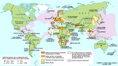 La Segunda Guerra Mundial (Vista desde el Espacio) - YouTube