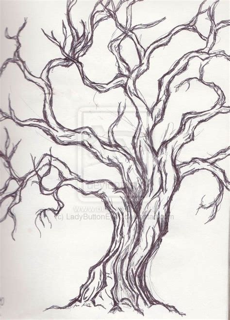 I Love Trees Tree Drawing Tree Drawings Pencil Abstract Tree Painting