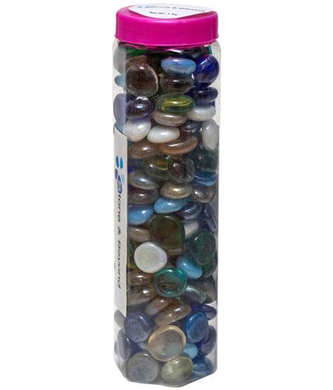 Decor Pebbles Glass Pebbles Vase Fillers 24 Cms Pack Of 1 Buy Decor Pebbles Glass Pebbles