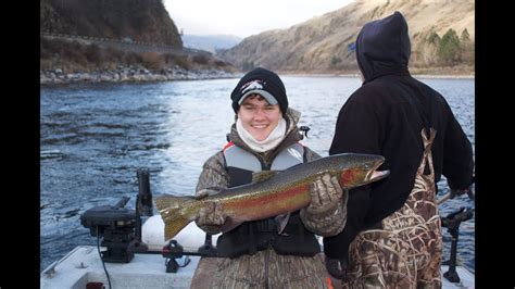 Idaho Clearwater River Steelhead Fishing Youtube