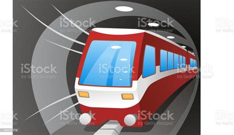 Subway Tunnel Stock Illustration Download Image Now Subway Train