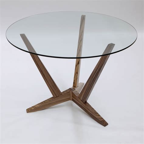 Bespoke Glass Top Dining Table Makers Eye