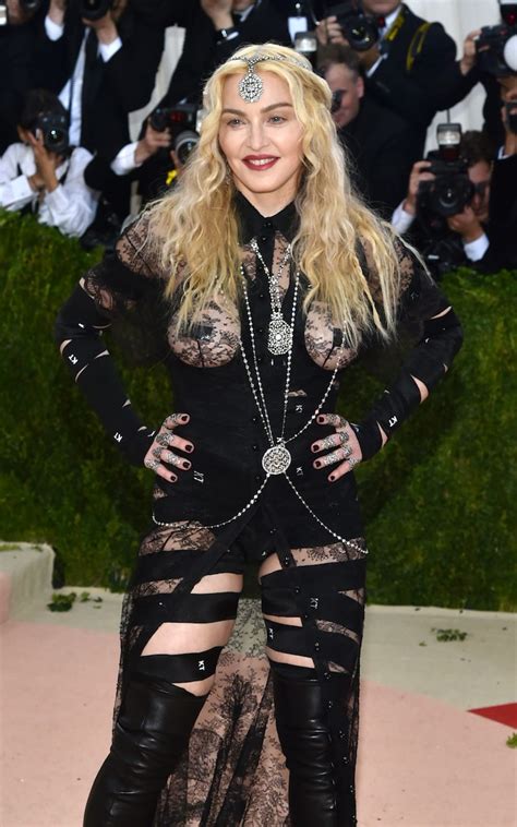 madonna hits back at ageist and sexist comments about her met ball outfit