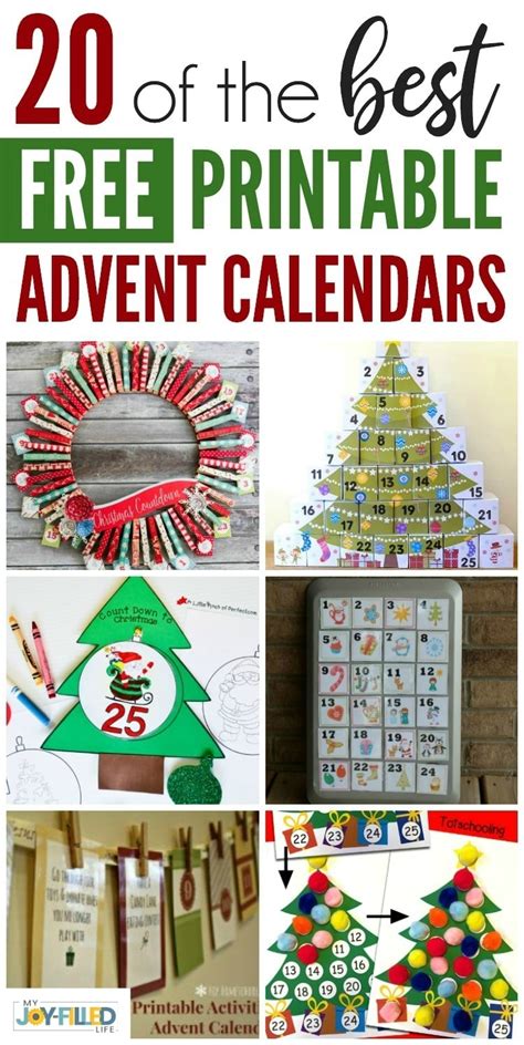 Diy Advent Calendars Verses And Figures