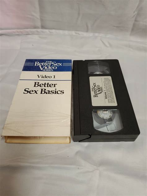Better Sex Basics Vol1 Of The Better Sex Video Series Vhs Ebay