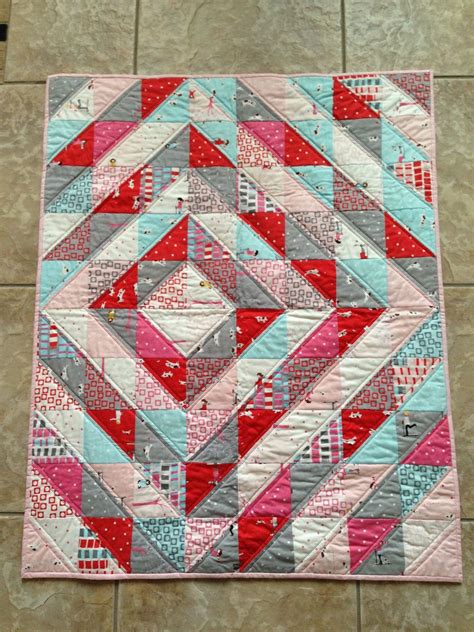 Triangle Quilt Half Square Triangle Quilts Quilts