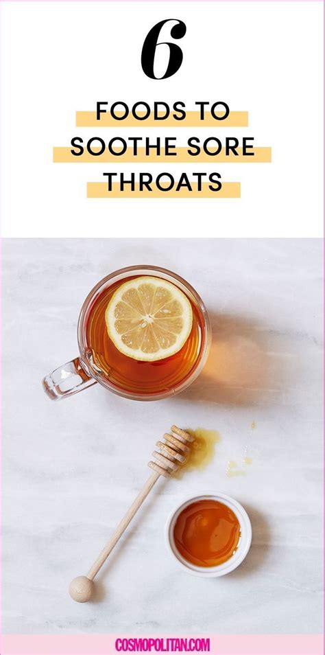6 Foods That Help Soothe Sore Throats Sooth Sore Throat Foods For
