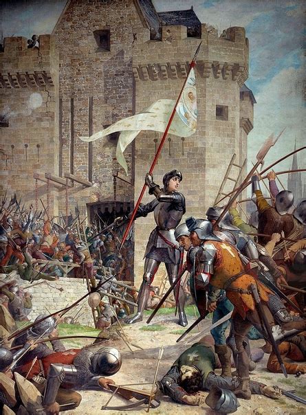 April 29 1429 During The Hundred Years War Joan Of Arc Led Her