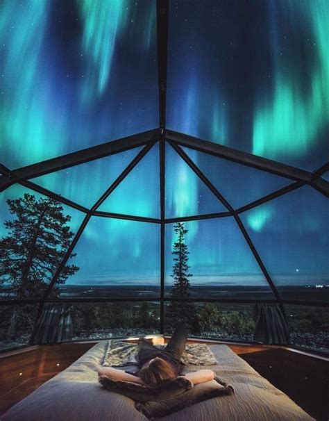 Thermal Glass Igloos Let You Watch The Northern Lights From Bed Glass