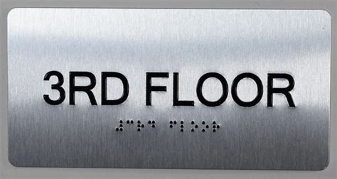 Ada Floor Number Sign Dob Signs Nyc Your Official Store For Nyc Dob