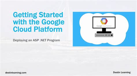 How To Deploy An Asp Net Program To The Google Cloud Platform Youtube