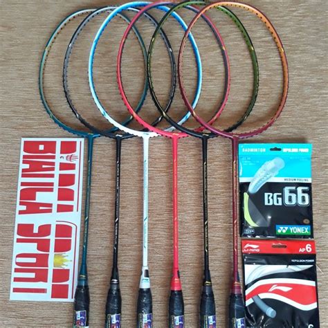 Jual Raket Badminton Original Lining Super Series Ss Di Lapak Bianca Sport Bukalapak