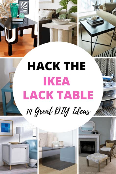 How To Hack The Ikea Lack Table 14 Diy Hacks