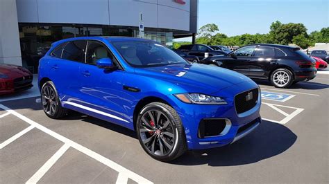 Blue First Edition Jaguar F Pace Suv Youtube