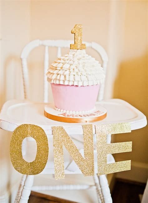 21 Pink And Gold First Birthday Party Ideas Pretty My Party