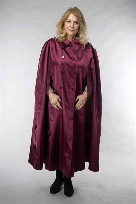 double breasted cape ladies weathervain rainwear fashion rainwear girl mackintosh raincoat