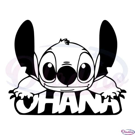 Disney Ohana Lilo And Stitch Svg Digital File Lilo And Stitch