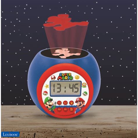 Projector Alarm Clock Nintendo Super Mario And Luigi Clocks Time