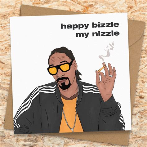 Snoop Dog Funny Stoner Birthday Card Stoner birthday card ...