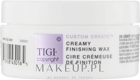 Tigi Copyright Creamy Finishing Wax Kremowy wosk do włosów Makeup pl