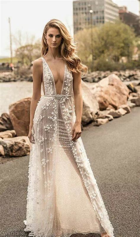 76 naked wedding dresses for daring brides weddingomania