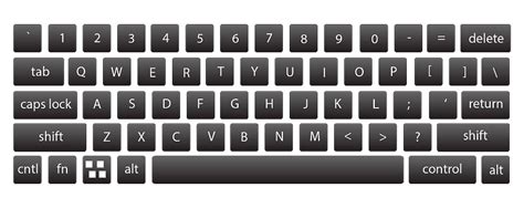Keyboard Clipart Gambar Keyboard Gambar Transparent F