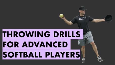 Softball Throwing Drills For Advanced Players