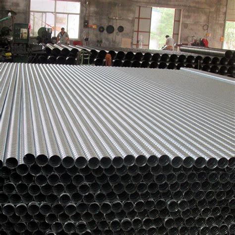 55mm Metal Bellows Prestressed Corrugatedcorrugate Galvanized Steel
