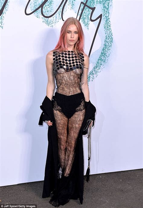 Lady Mary Charteris Wears A Thong Under A Lace Dress Daily Mail Online