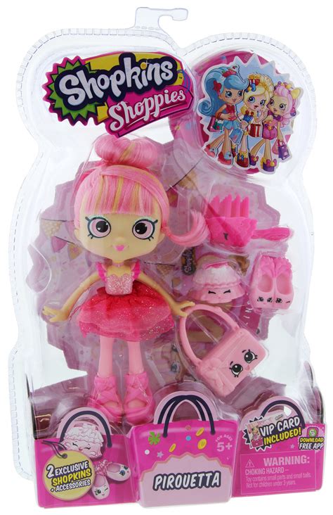 Buy Shopkins Shoppies Wave 3 Pirouetta At Mighty Ape Nz