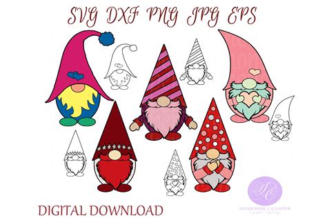 Svg Gnome Files - Free SVG Cut Files | Premium Files SVG