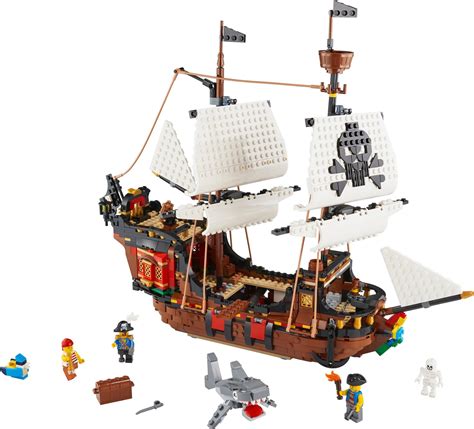 If you buy two pirate themed sets, buy 31109 pirate ship. Buy LEGO Creator - Pirate Ship (31109) - Incl. shipping