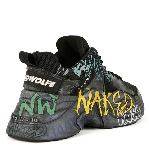 Naked Wolfe Titan Graffiti Sneakers Men Chunky Trainers Flannels Fashion Ireland