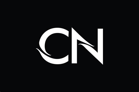 Cn Monogram Logo Design By Vectorseller