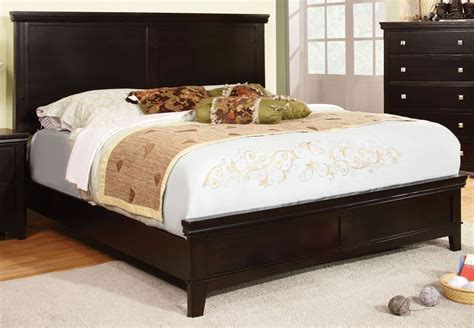 Spruce Espresso Panel Bedroom Set From Furniture Of America Cm7113ex Q